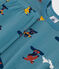 Pyjama snowboard en coton enfant POLOCHON/ MULTICO