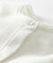 Cardigan l&eacute;ger b&eacute;b&eacute; fille-gar&ccedil;on blanc