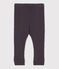 Legging bébé en maille côtelée gris DUMBO