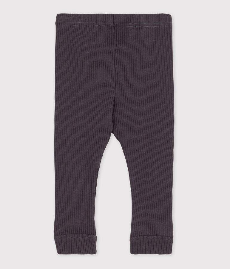 Legging b&eacute;b&eacute; en maille c&ocirc;tel&eacute;e gris DUMBO