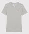 T-shirt en coton rayé "Je t'aime" Femme blanc MARSHMALLOW/bleu SMOKING