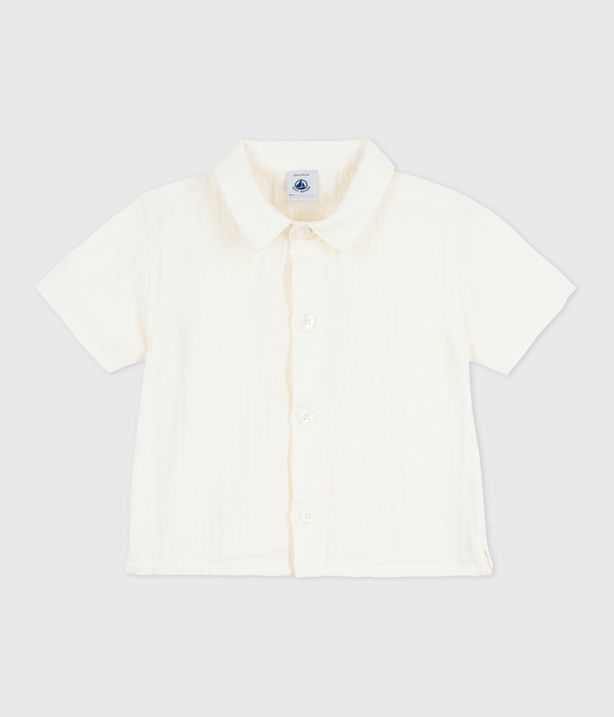 Body Bébé Garçon Style Chemise - Blanc, Manches Longues, Taille 3 Mois - NEXT - 4