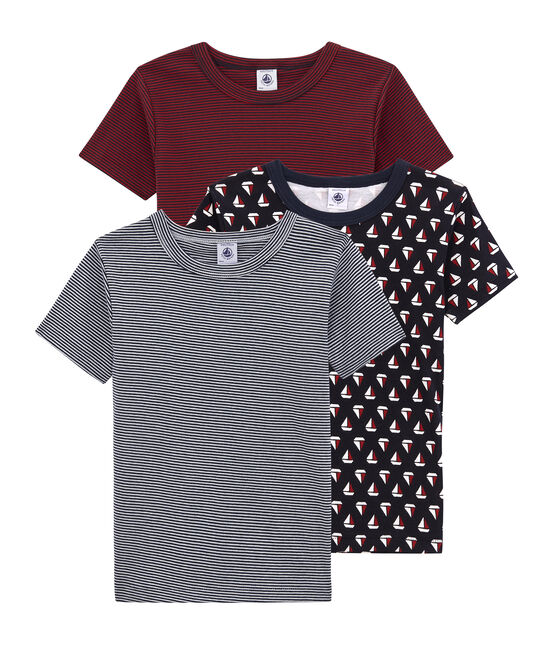 Trio de tee-shirts manches courtes petit garçon variante 1