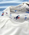 Lot de 3 bodies bébé en coton biologique. variante 1