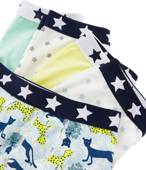 Lot de 5 boxers petit gar&ccedil;on multicouleur