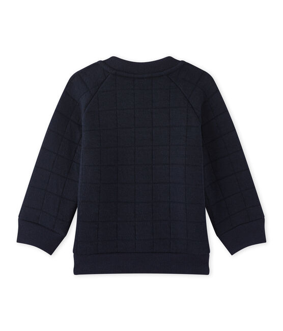 Cardigan bébé garçon bleu SMOKING