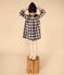 Robe manches longues en flanelle de coton à carreaux enfant fille INCOGNITO/ AVALANCHE