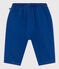 Pantalon en coton lyocell bébé bleu INCOGNITO