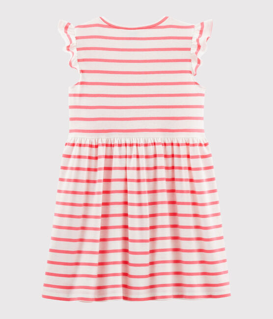 Robe enfant fille blanc MARSHMALLOW/rose CUPCAKE