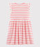 Robe enfant fille blanc MARSHMALLOW/rose CUPCAKE