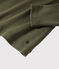 Sous-pull en coton enfant fille / garçon vert MILITARY