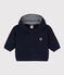 Sweatshirt bébé en polaire bleu SMOKING