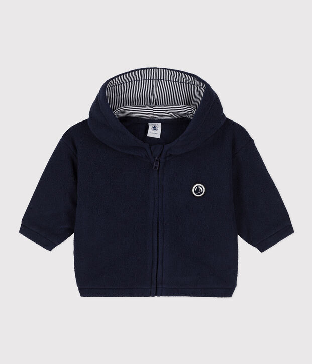 Sweatshirt b&eacute;b&eacute; en polaire bleu