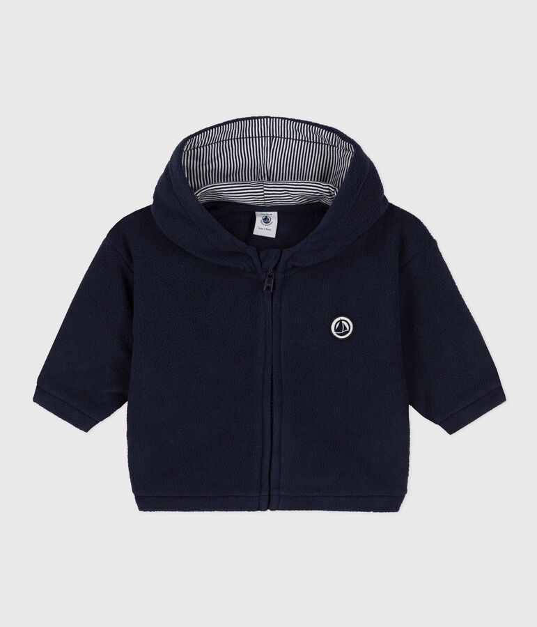 Sweatshirt b&eacute;b&eacute; en polaire bleu