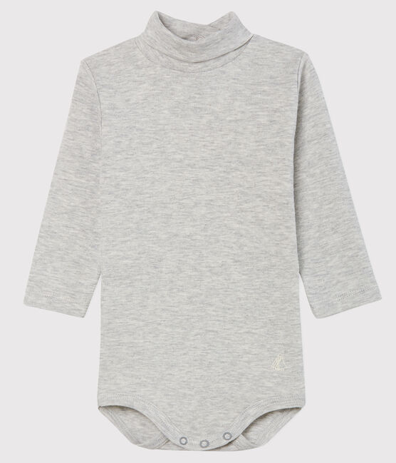 Body Manches Longues Col Roule Bebe Beluga Chine Petit Bateau