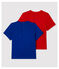 Lot de 2 tee-shirt en côte uni bébé garçon variante 1