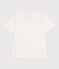 Tee-shirt imprimé en jersey léger enfant garçon blanc MARSHMALLOW