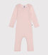 Body jambes longues bébé en laine et coton