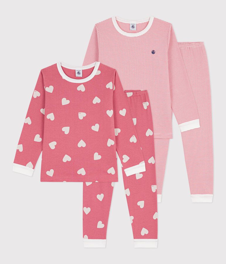 Lot de pyjamas enfant en coton imprim&eacute;s variante 1