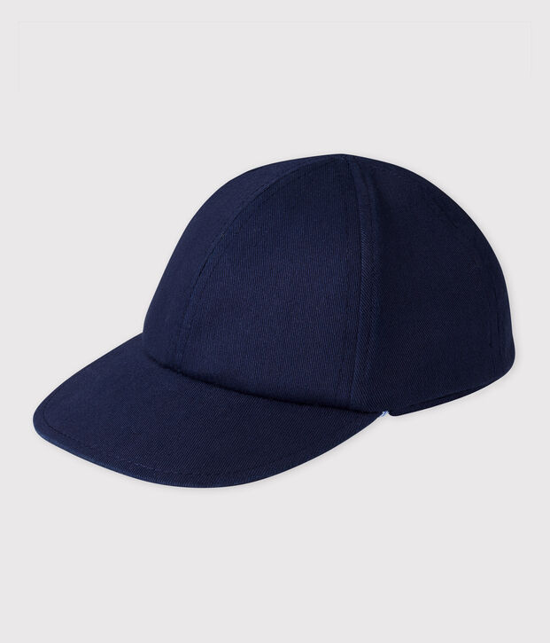 Casquette soleil b&eacute;b&eacute; bleu marine