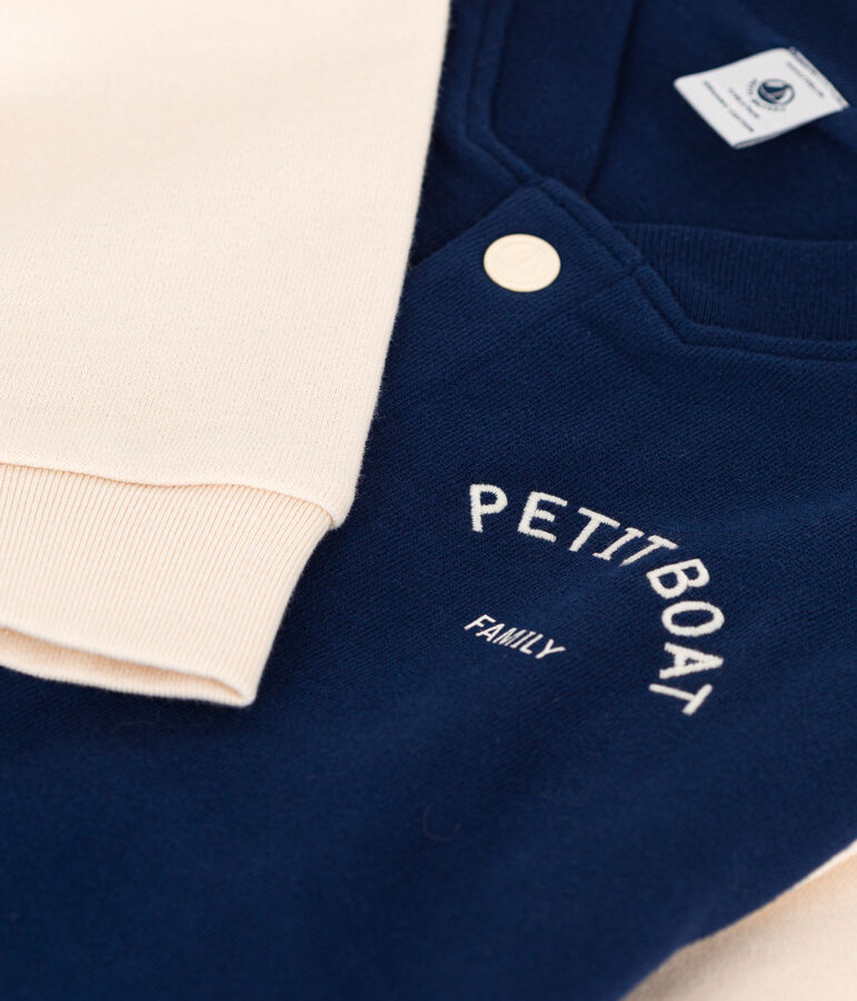 Teddy en molleton enfant fille / gar&ccedil;on bleu MEDIEVAL/ AVALANCHE