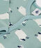 Pyjama sans pieds imprimé en coton bébé PAUL/ MULTICO