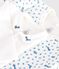 Ensemble b&eacute;b&eacute; en coton &agrave; col imprim&eacute; renard blanc/multicouleur