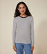 Tee-shirt l'Iconique manches longues en coton rayé femme
