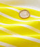 Tee-shirt enfant fille blanc MARSHMALLOW/jaune EBLOUIS