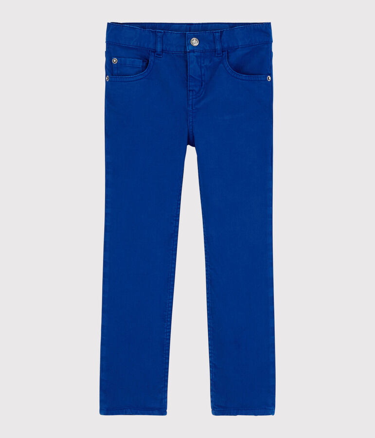 Pantalon enfant gar&ccedil;on bleu