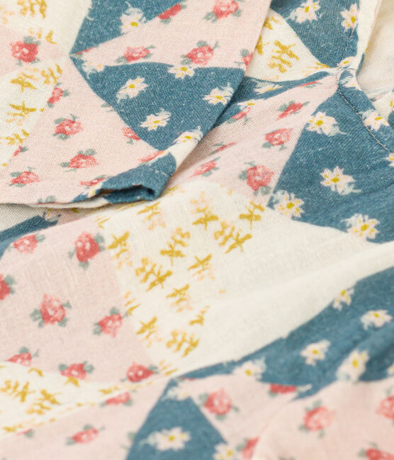 Blouse manches longues en gaze de coton bébé blanc AVALANCHE/ MULTICO