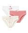 Trio de culottes petite fille variante 1
