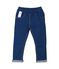 Pantalon bébé mixte en maille denim bleu MEDIEVAL/beige ECRU CN
