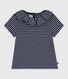 Tee-shirt enfant à manches courtes rayé