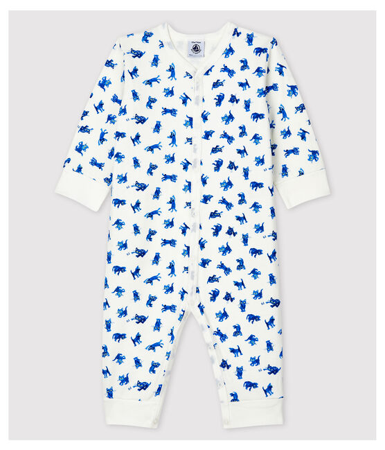 Dors-bien chatons bébé en tubique blanc MARSHMALLOW/blanc MULTICO