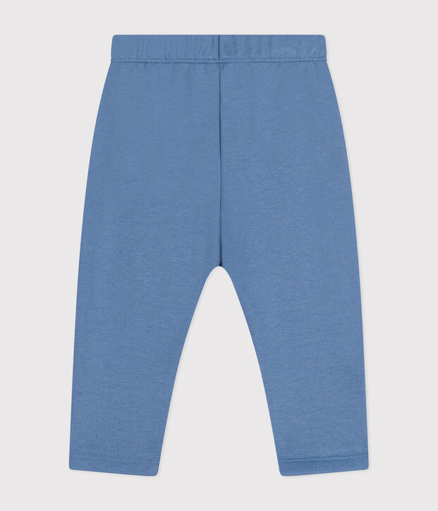 Pantalon en molleton b&eacute;b&eacute; bleu