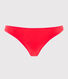 Bas de maillot de bain uni femme