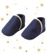 Chaussons en maille b&eacute;b&eacute; gar&ccedil;on