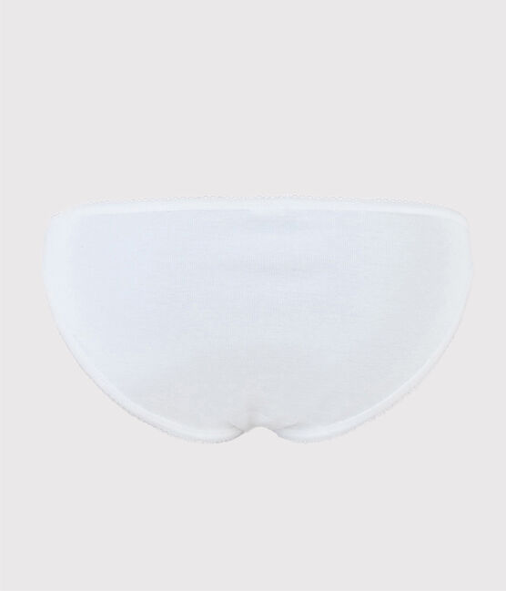 Culotte culte femme blanc ECUME