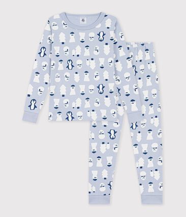 Pyjama très ajusté enfant en coton imprimé