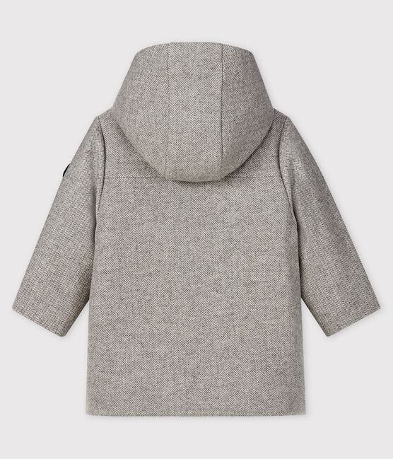 Manteau bébé garçon en laine gris GRIS CHINE