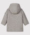Manteau bébé garçon en laine gris GRIS CHINE