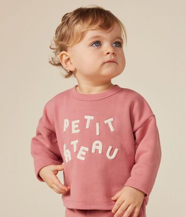 Sweatshirt en molleton bébé