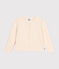 Cardigan en tubique enfant fille écru AVALANCHE