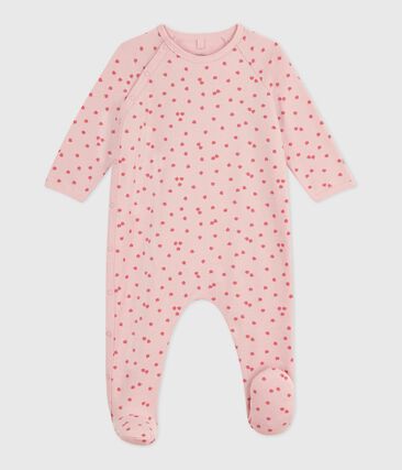Pyjama bébé en molleton gratté imprimé