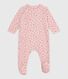Pyjama bébé en molleton gratté imprimé