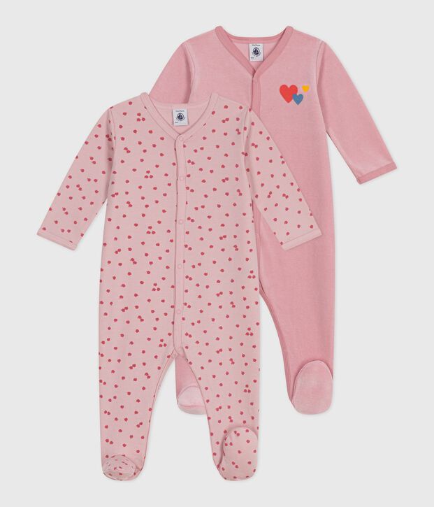 Lot de pyjamas b&eacute;b&eacute; en coton imprim&eacute; multicouleur
