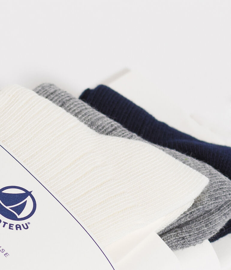Lot de 3 paires de chaussettes enfant gar&ccedil;on variante 1
