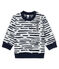 Sweatshirt bébé mixte Jean Jullien blanc MARSHMALLOW/ DASH