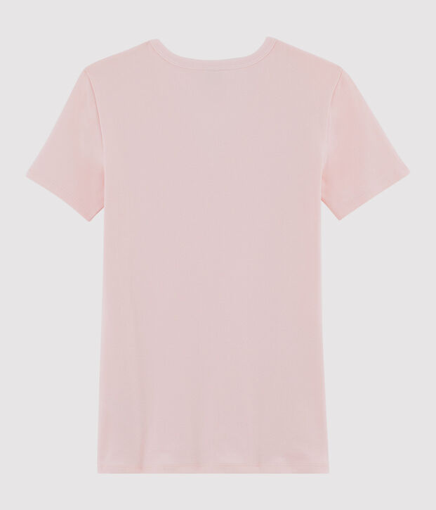 Tee shirt iconique femme rose